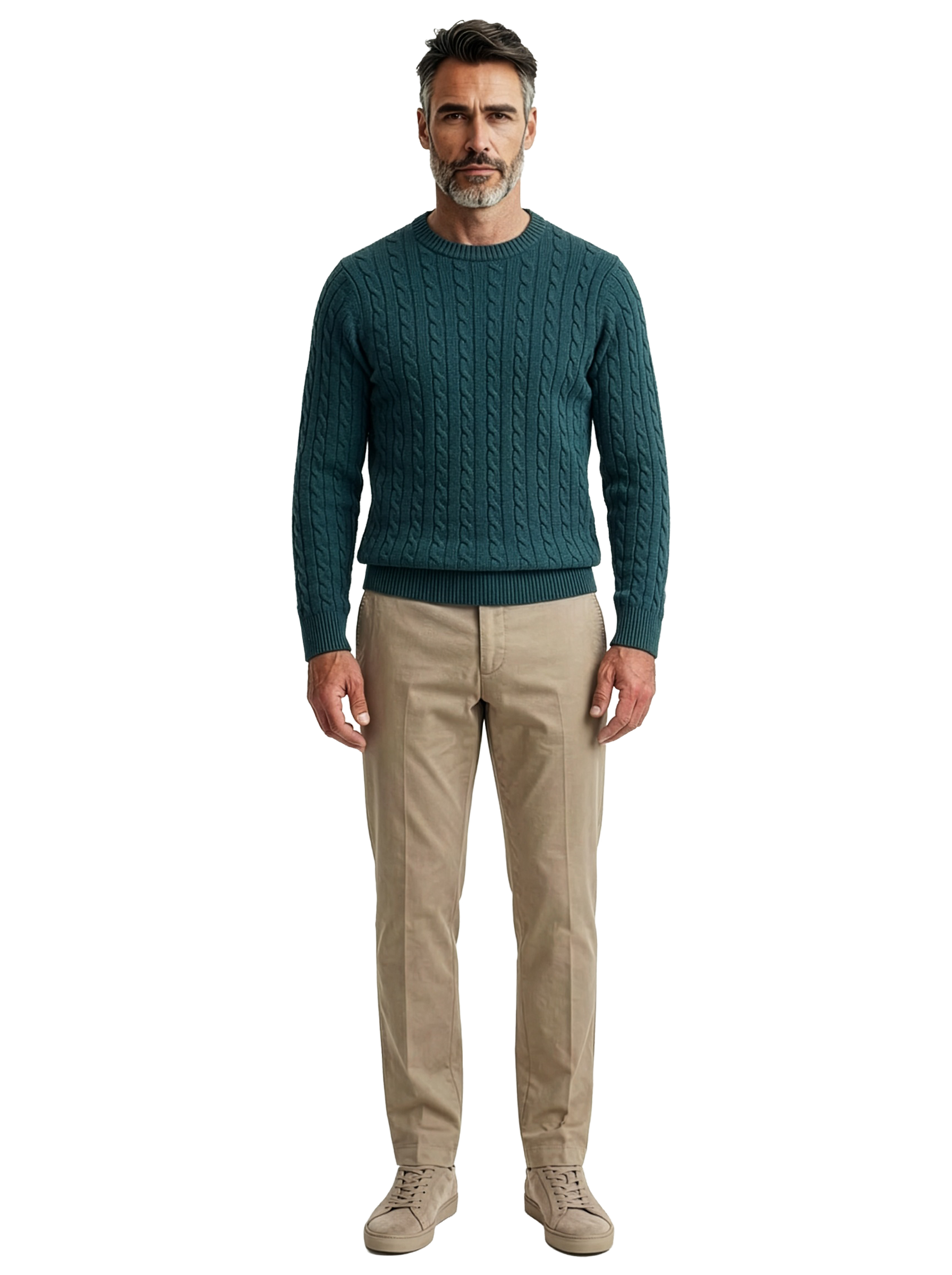 Maglia treccia