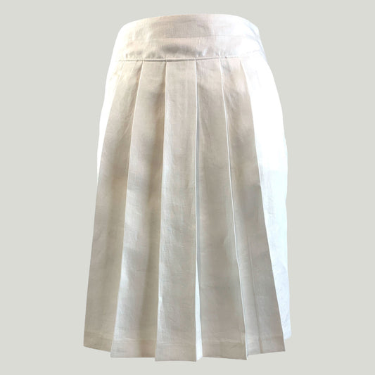 Women's Linen Pleated Skirt