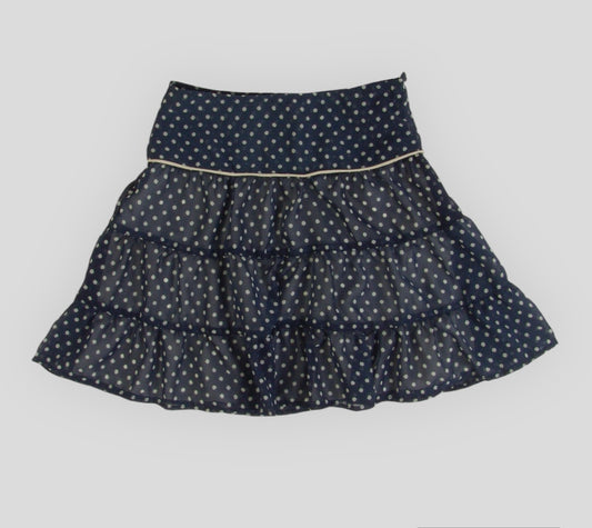 Women's Pois Skirt with ruffles