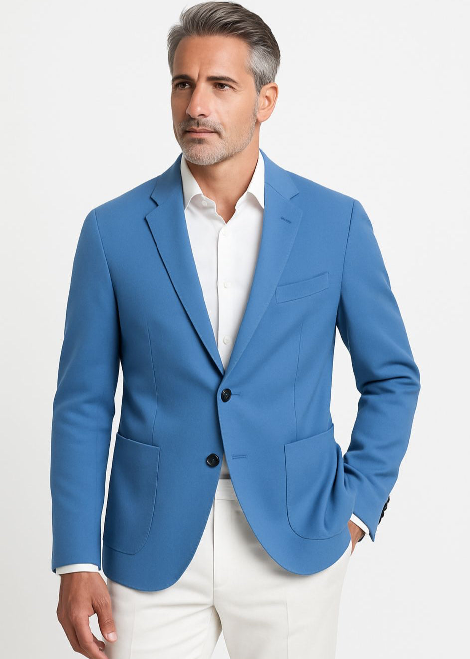 Giacca rhodes bluette