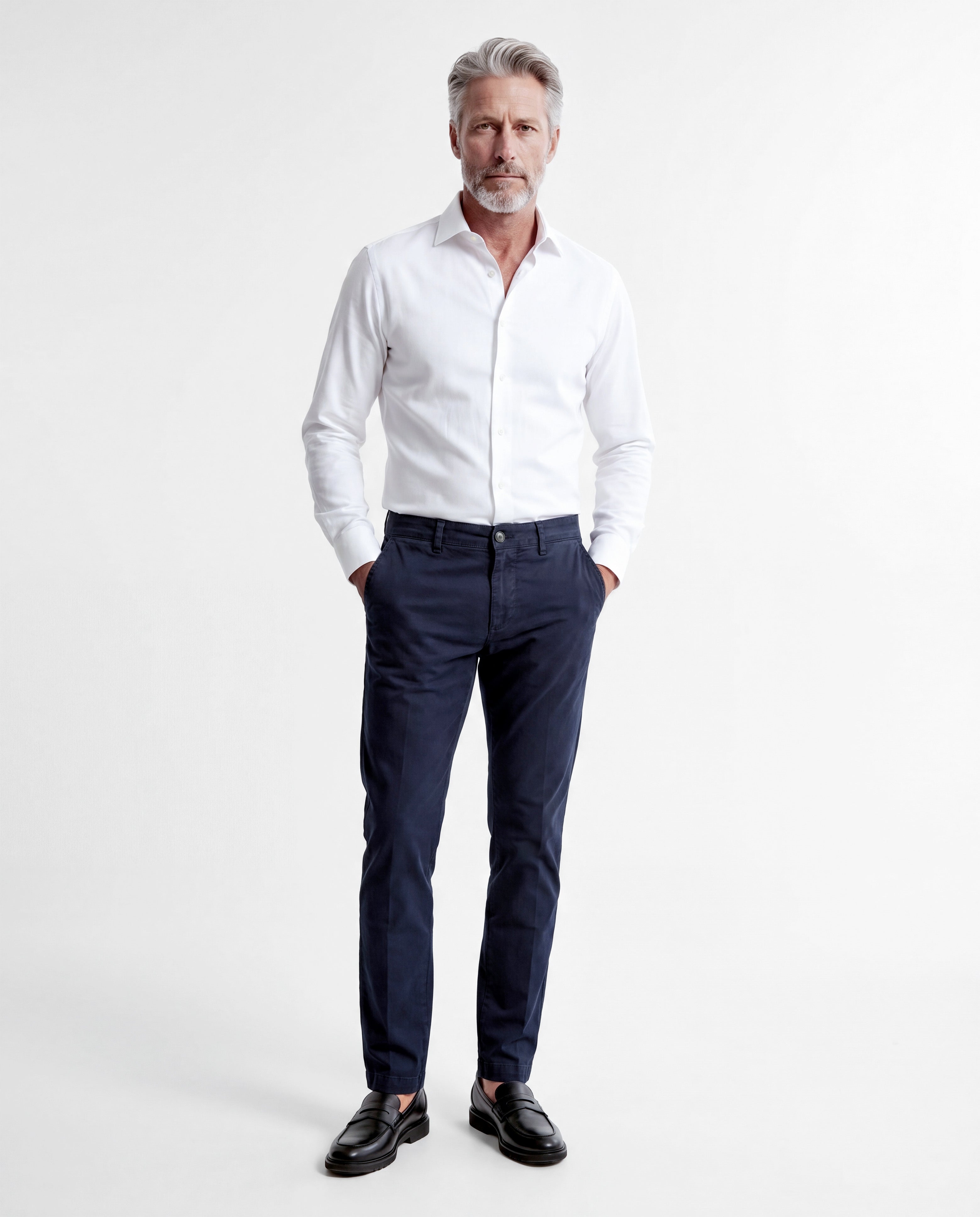 Camicia classica nido d'ape