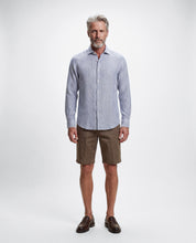 Camicia in lino a righe