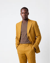 Abito monopetto in Misto Lino