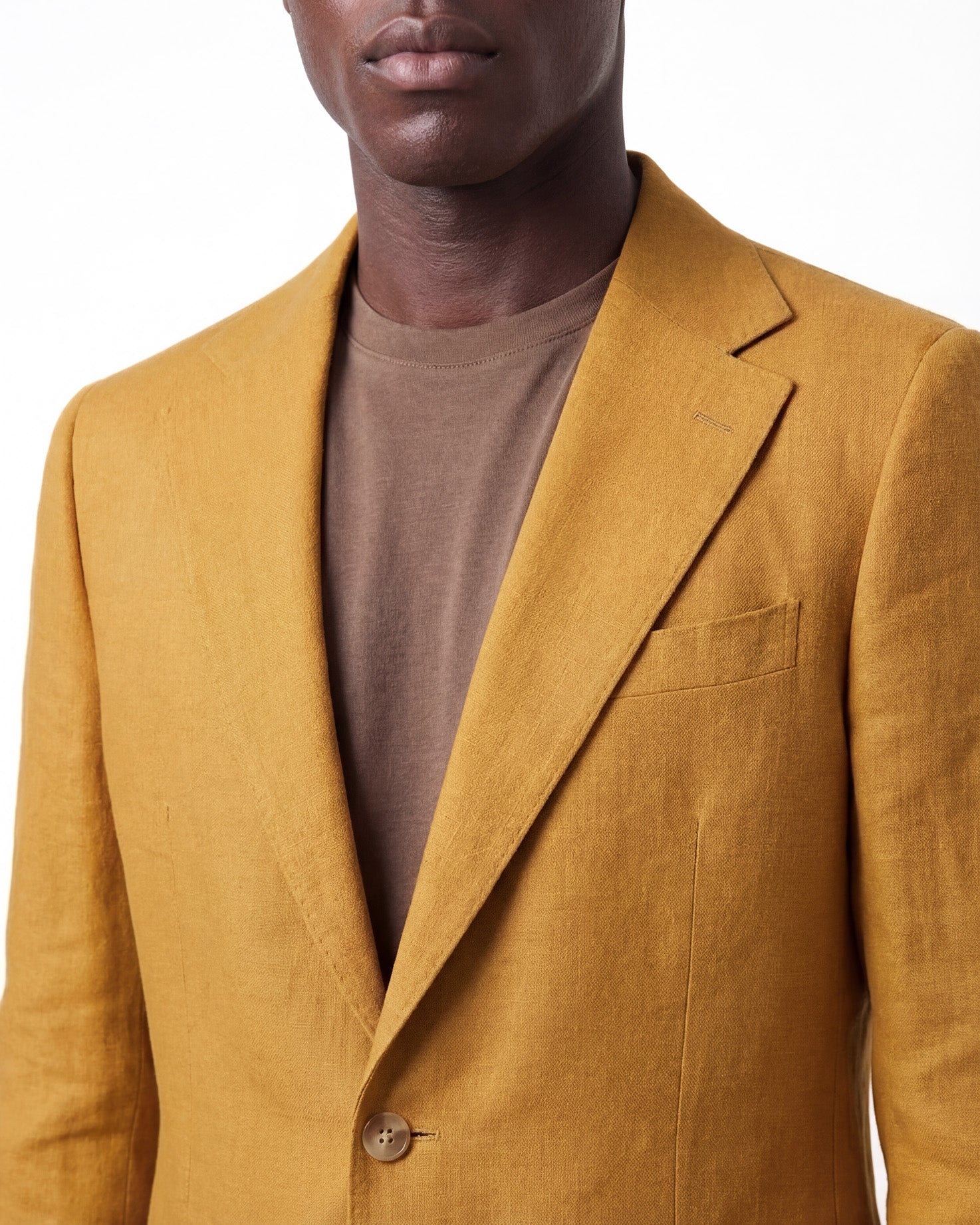 Abito monopetto in Misto Lino