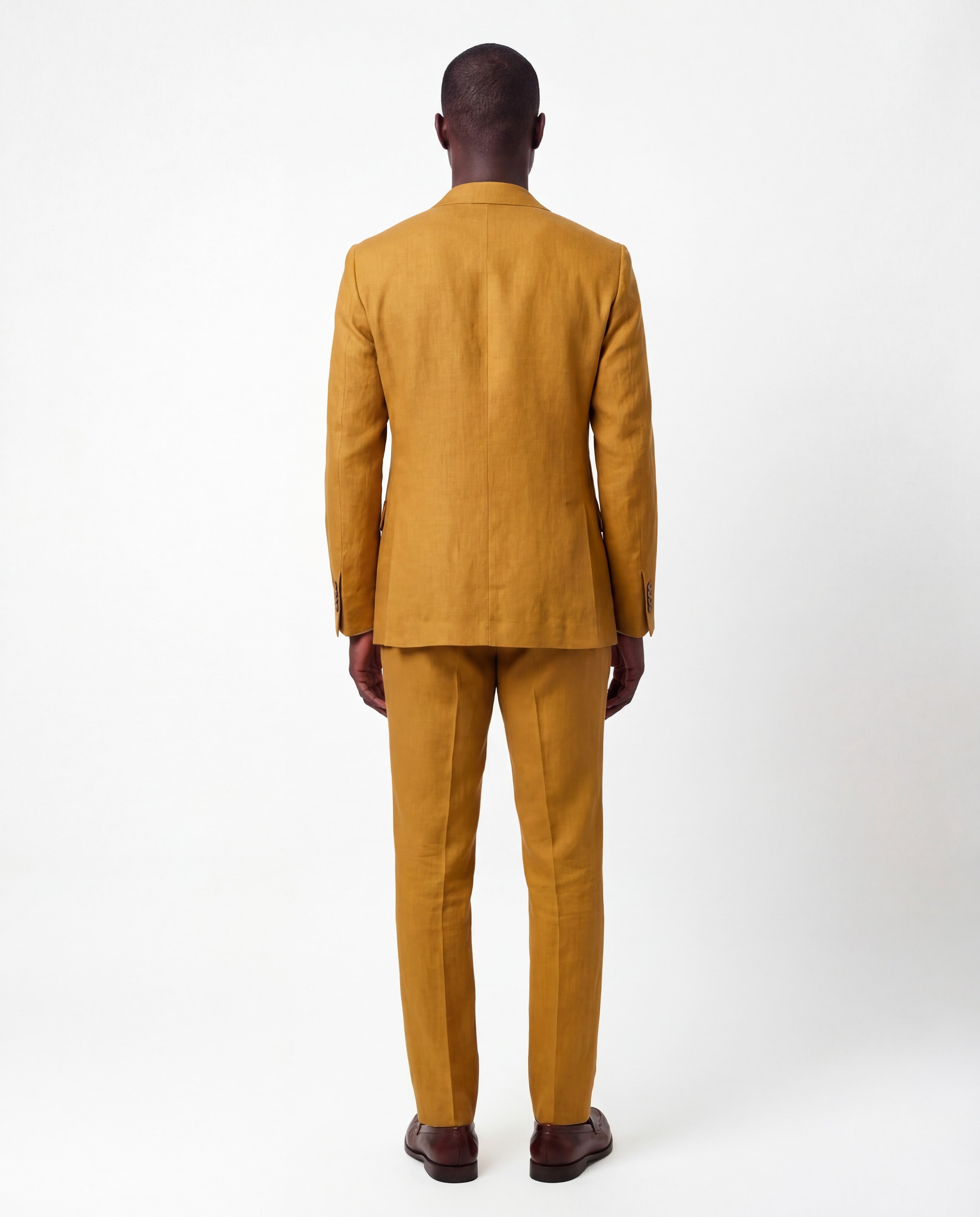 Abito monopetto in Misto Lino