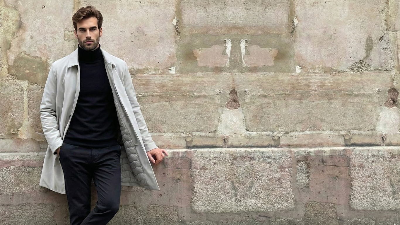 John Ashfield - moda uomo - capi spalla - trench