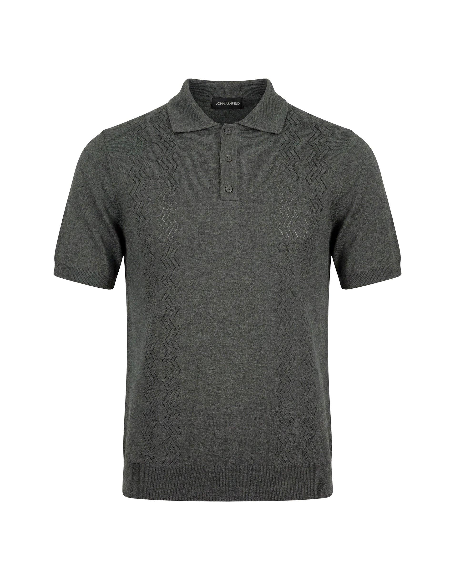 Polo filo manica corta