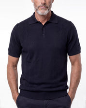 Polo filo manica corta