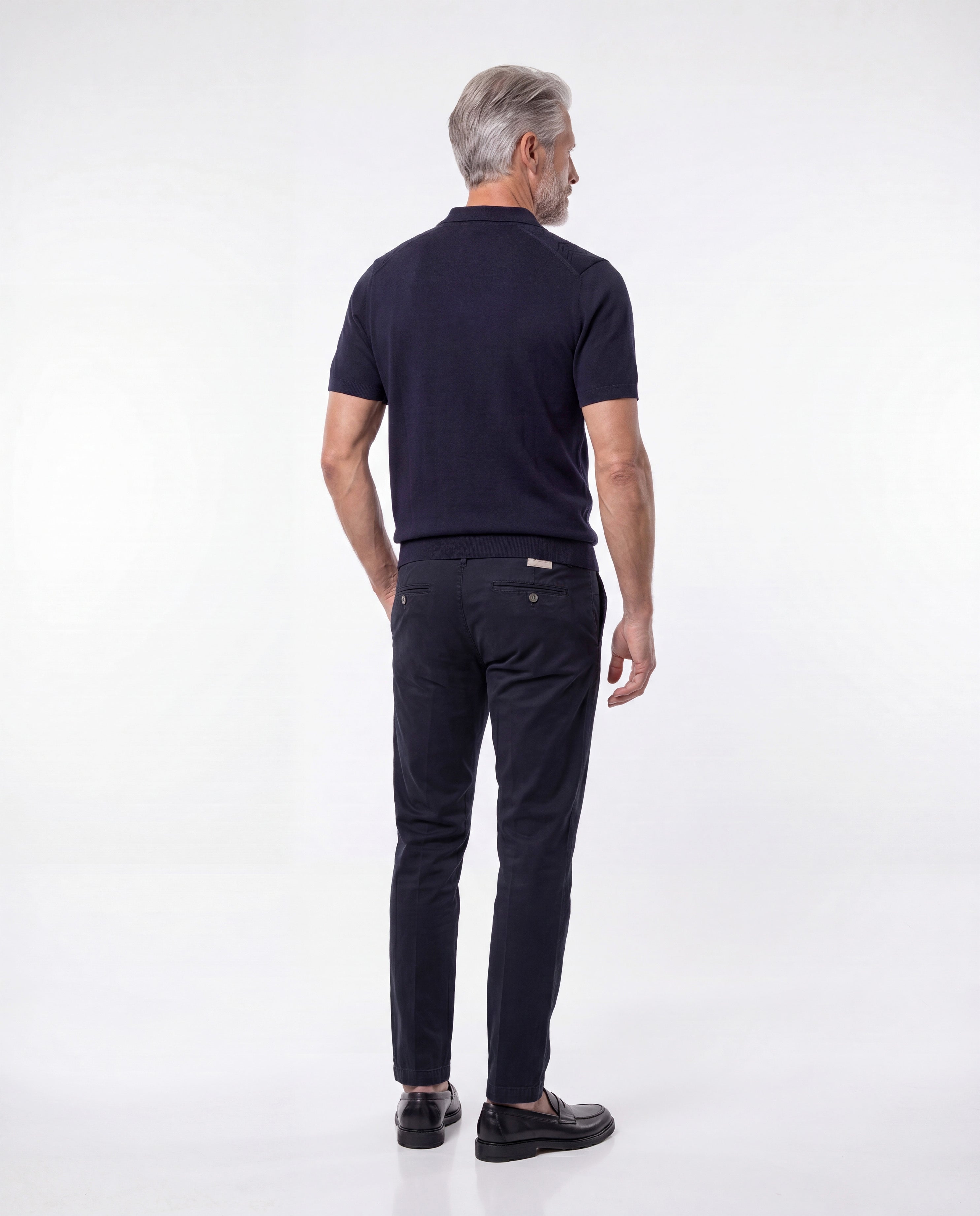 Polo filo manica corta