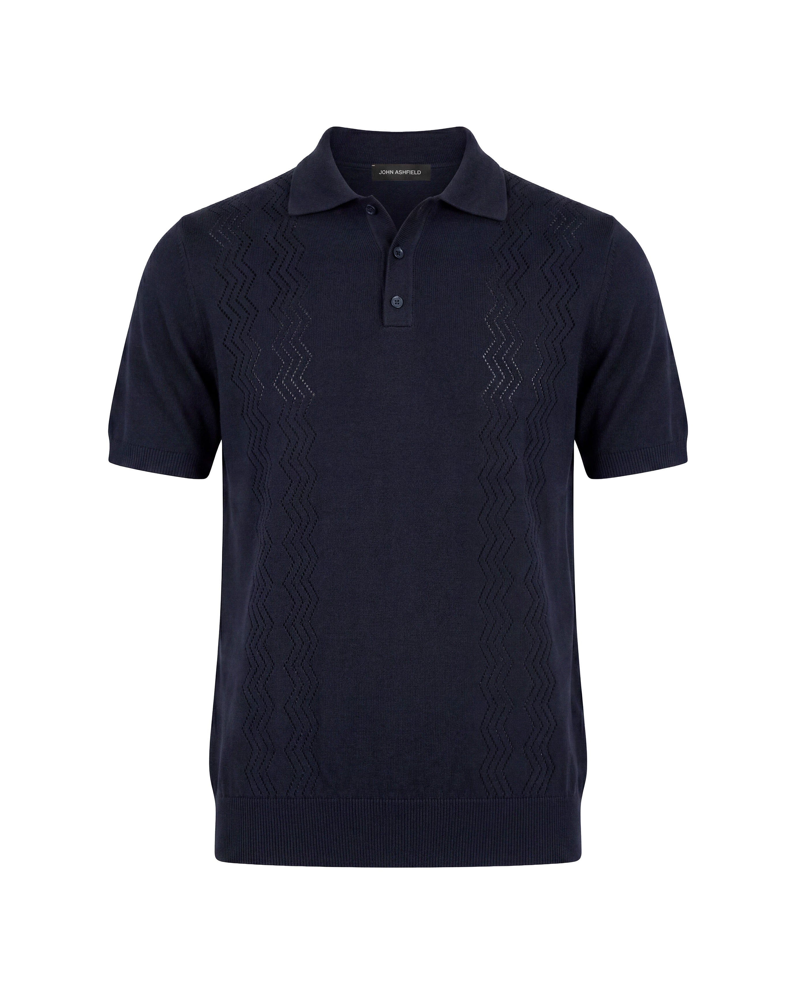 Polo filo manica corta