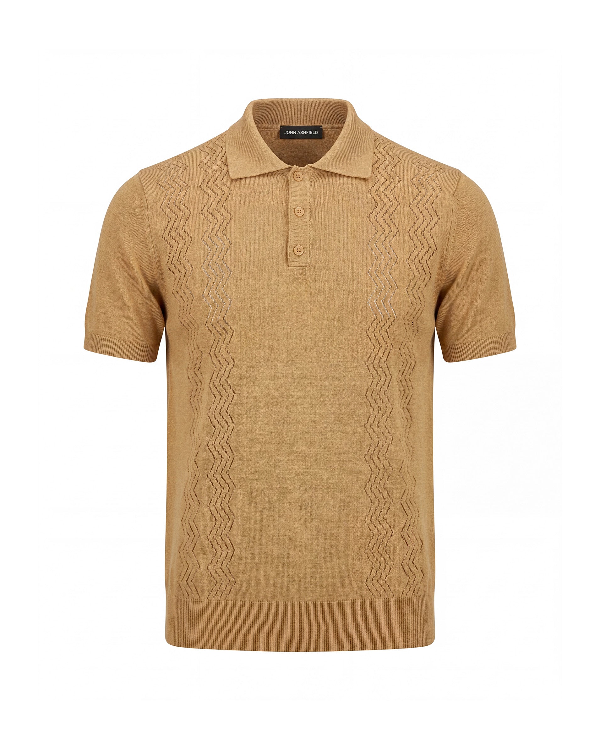 Polo filo manica corta