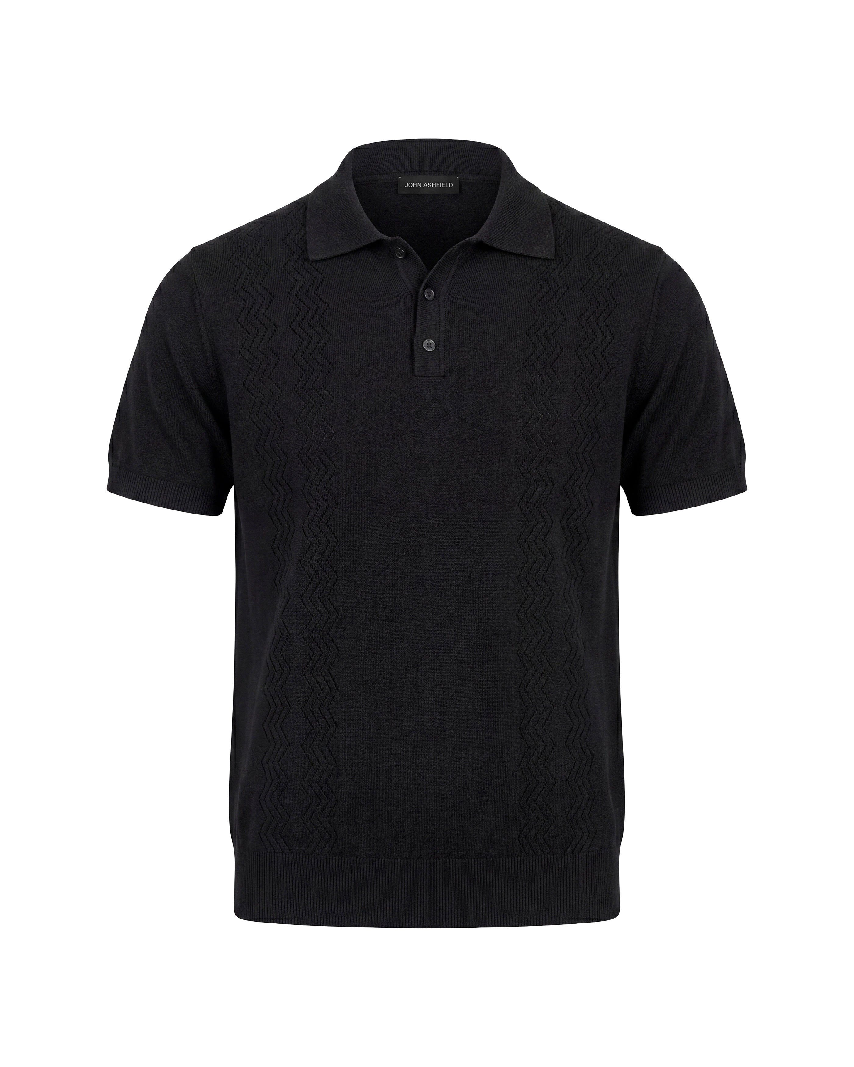 Polo filo manica corta
