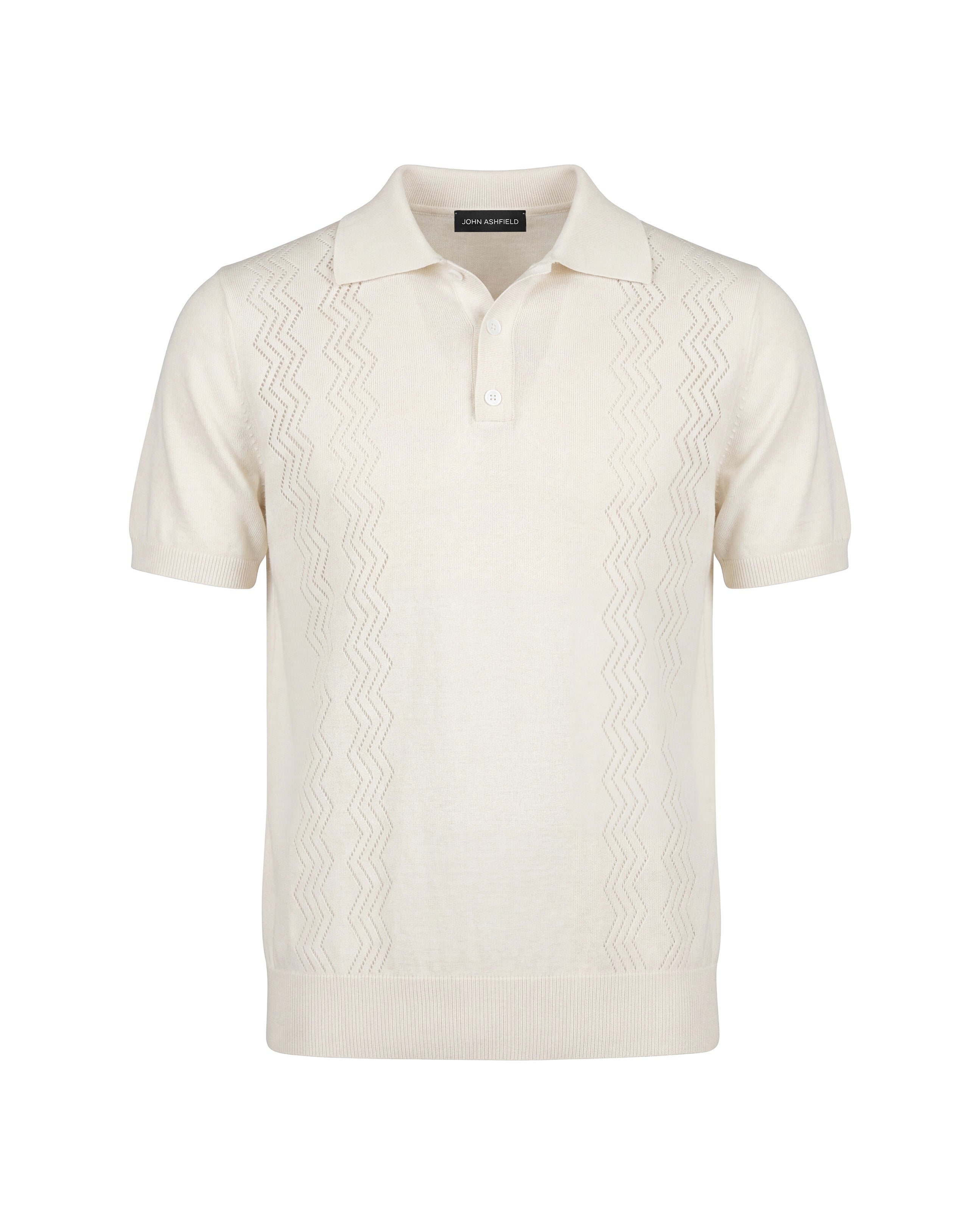 Polo filo manica corta