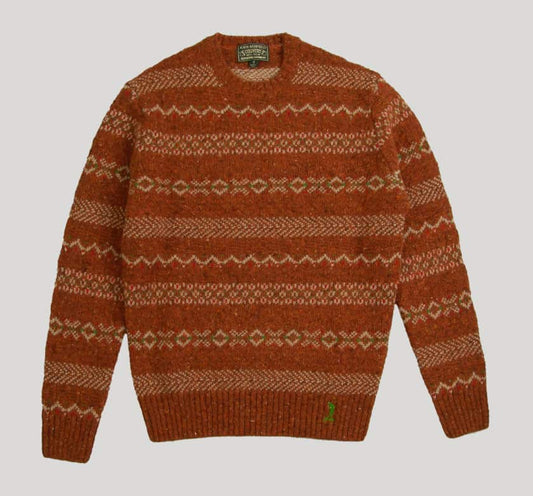 Fair Isle sweater for man