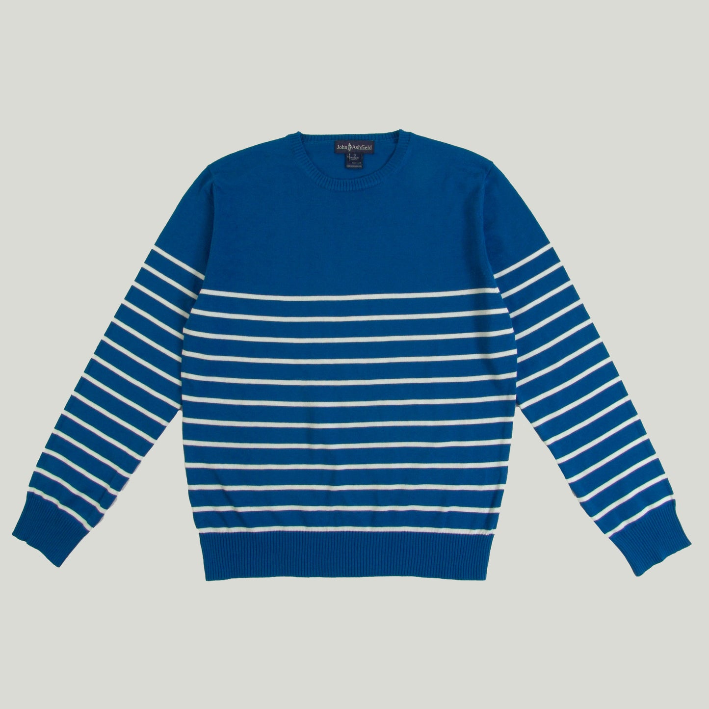 Men's Striped Sweater in cotton