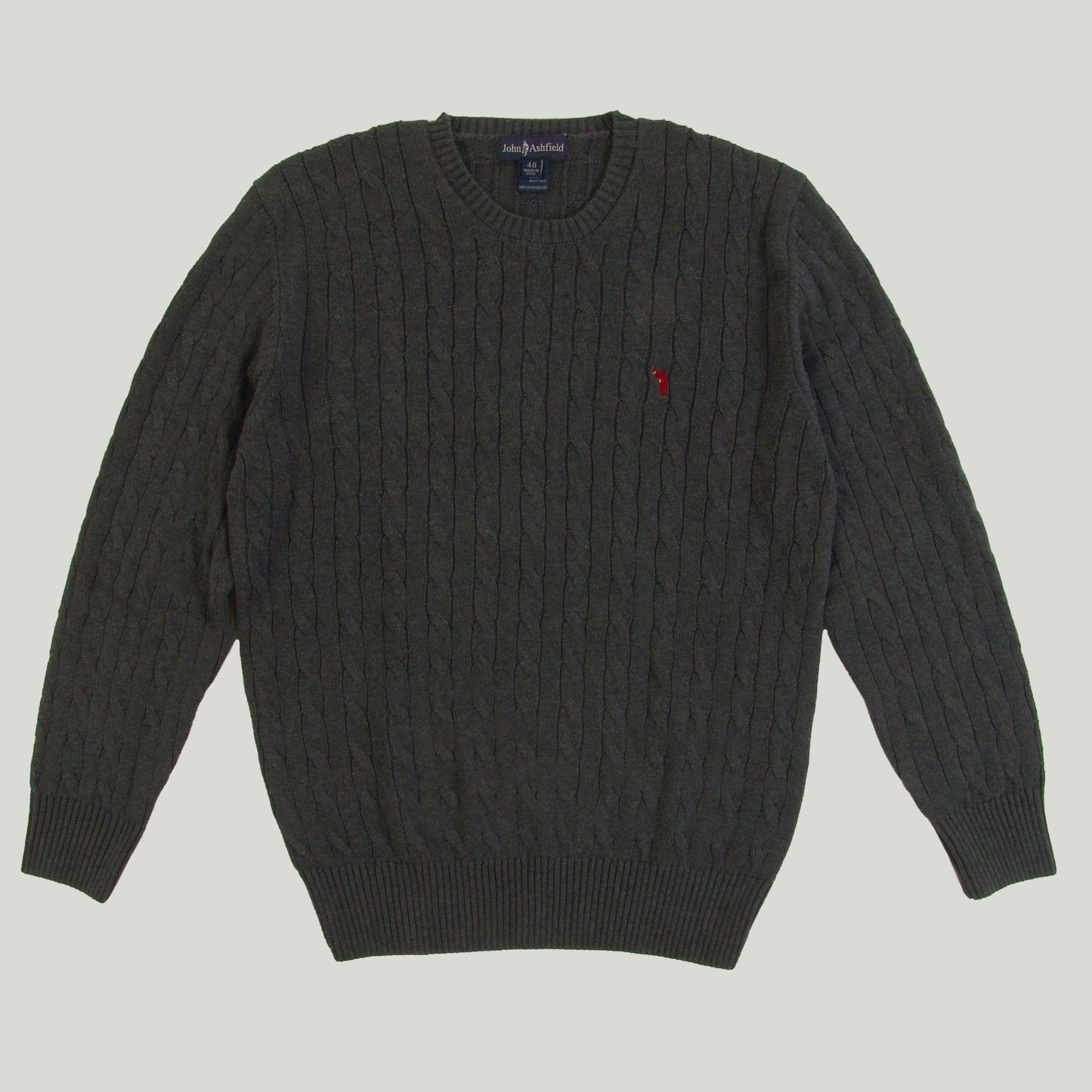 Men's Cable Cotton Sweater