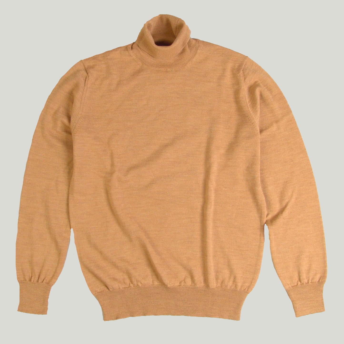 Men's Turtleneck Sweater in Merinos Wool