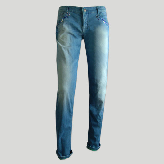 Strass Jeans for Woman