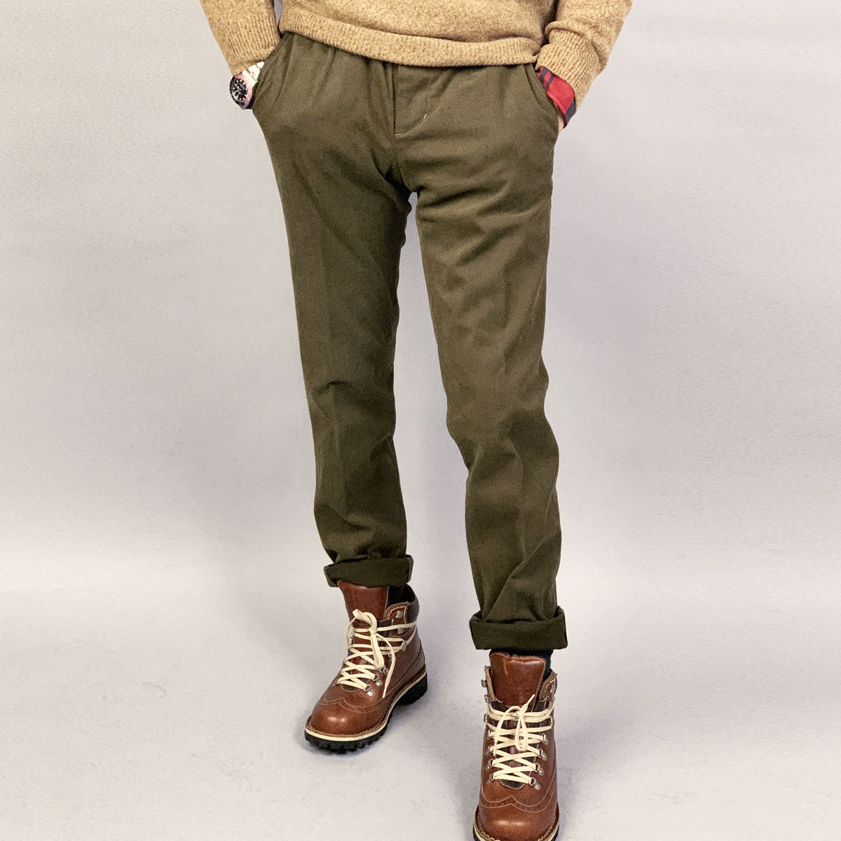 Cotton Chino Pants for Man
