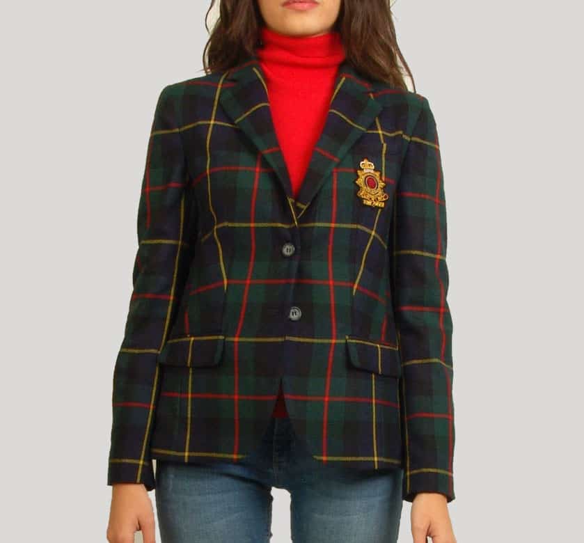 Tartan Jacket for Woman