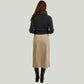 Longuette Skirt in Corduroy for Women