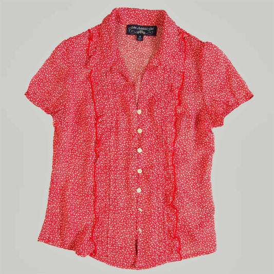 Women's shirt with volant