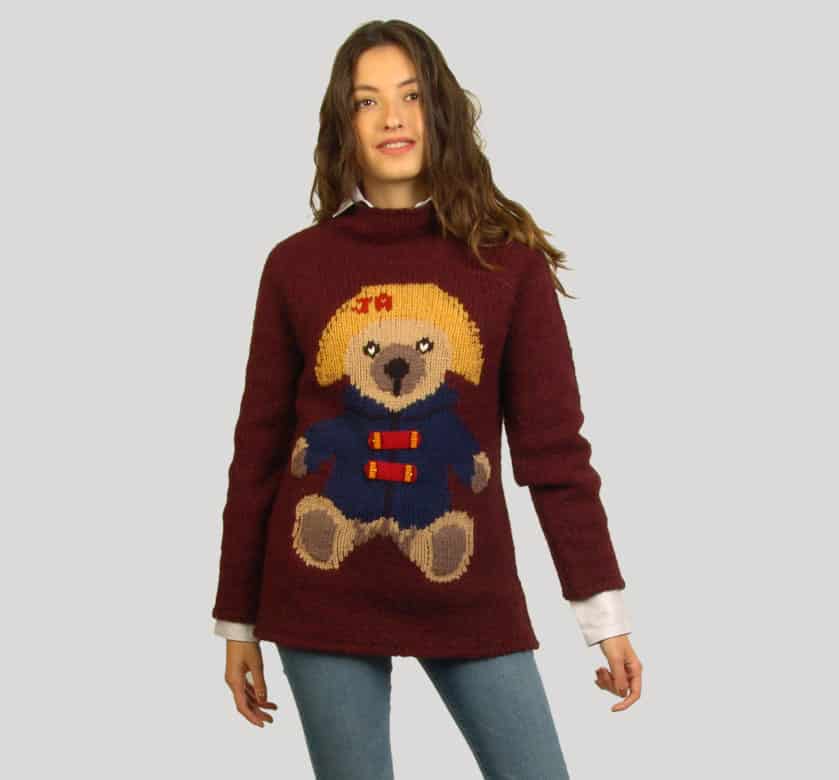 Teddy Bear Sweater for Woman