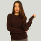 Women's Cable Crewneck Sweater